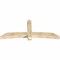 Ekena Millwork Bellingham Rough Sawn Timber Gable Bracket, Douglas Fir, 84"W x 35"H x 6"D x 6"F, 10/12 Pitch GBW084X35X0606BEL00RDF - alternate 5